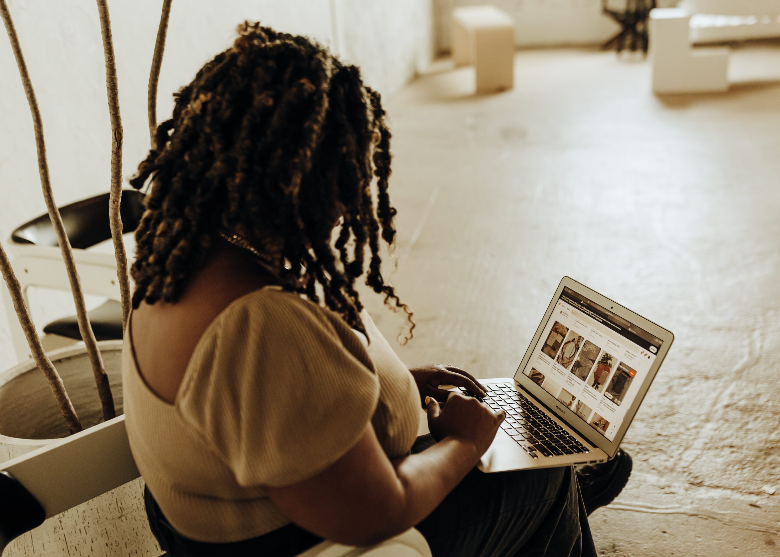 website designer creating website for creative business Hudson Valley NY